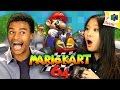 MARIO KART 64 N64 Teens React Retro Gaming