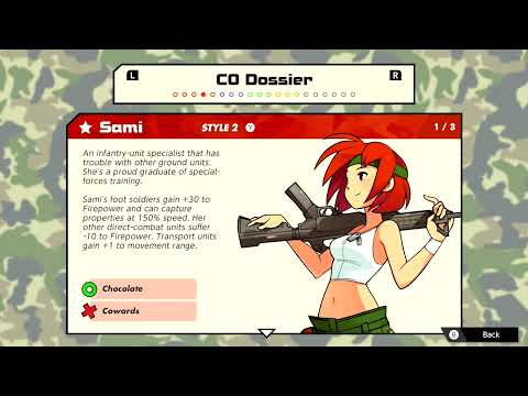 Sami's Theme extended 1 hour loop [Advance Wars 1+2: Re-boot Camp]