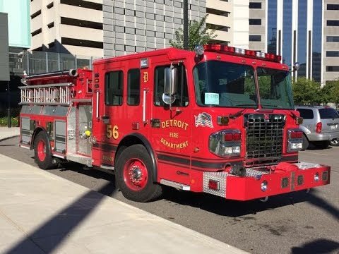 New Fire Trucks for Detroit