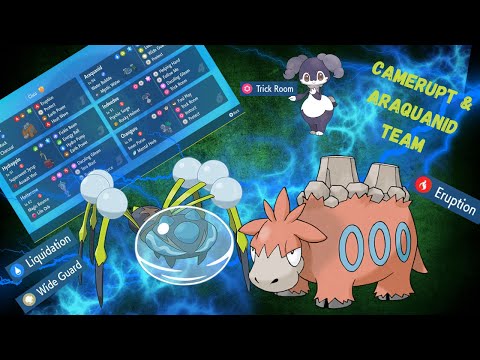 CAMERUPT & ARAQUANID DOMINATE THE RANK LADDER IN VGC - Pokemon Scarlet & Violet VGC Regulation F