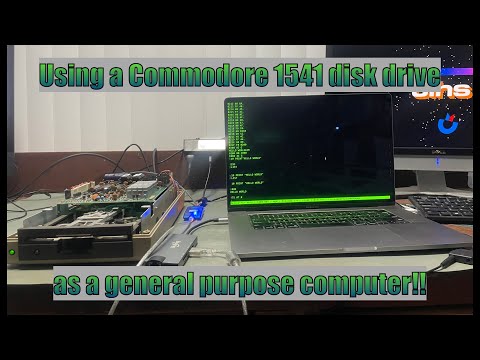 Can a Commodore 1541 disk drive be used as a general purpose computer?