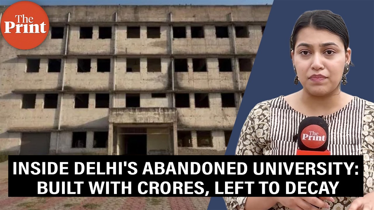 Delhi's $20M university building sits abandoned four years after completion, officials dispute ownership