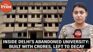 Delhi's $20M university building sits abandoned four years after completion, officials dispute ownership