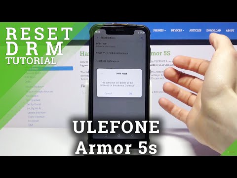 How to Reset  DRM in ULEFONE Armor 5s – Restore Digital Rights Managements