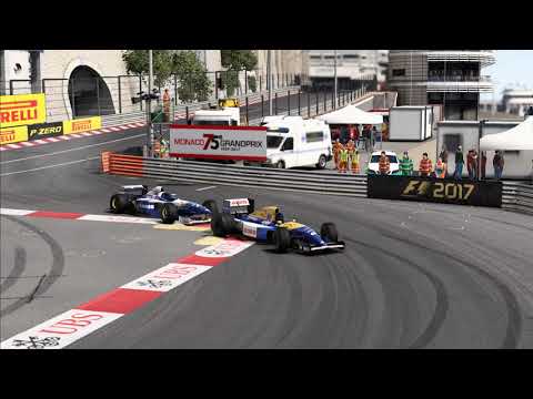 F1 2017 WILLIAMS FW14B VS WILLIAMS FW16 MONACO