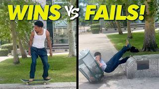 Wins Vs Fails | Funny Fails and Epic Skills