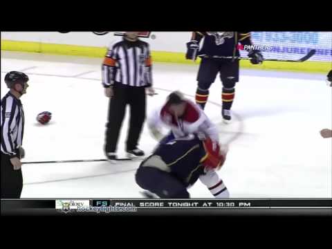 Maxim Lapierre vs Keith Ballard Dec 31, 2009