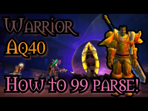 WOW Classic Warrior - How to parse higher in AQ40