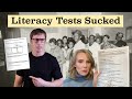 Taking A Jim Crow Era Literacy Test