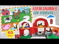 FARM ANIMALS For Toddlers Kids Babies Around The Farm Eric Carle Read Aloud Books