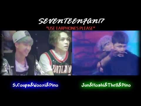 [Team B VS Performance Unit] Seventeen- OMG Split Screen & Audio