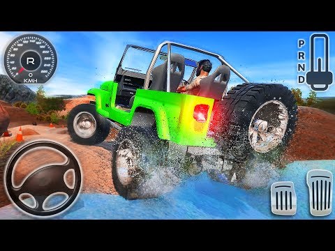 Offroad 4x4 Jeep Racing Simulator - SUV Driver Hill Driving - Android GamePlay