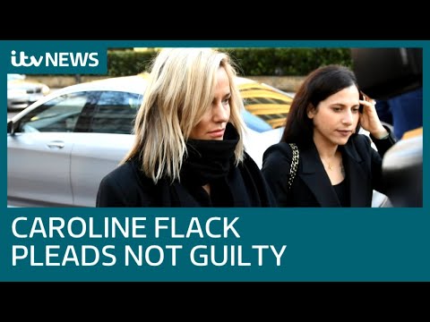 Love Island presenter Caroline Flack pleads not guilty to assaulting boyfriend | ITV News