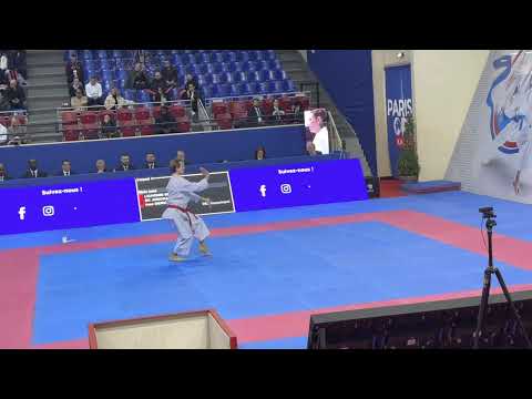 Eduard Lichonin (GER) Hyakuhaciho (Shotokan Suparinpei) Paris Open Karate 2023