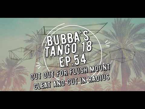Bubba's Tango skiff 18 - EP. 54 Breast hook Recessed cleat & radius cut