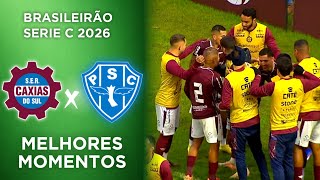 Caxias x Paysandu | Melhores Momentos | Serie C 2026 | 7ª Rodada