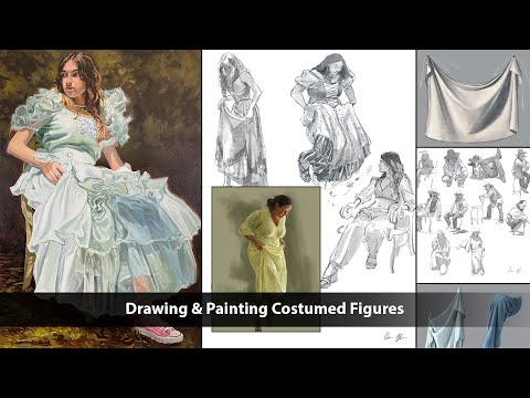 Drawing & Painting Costumed Figures Course Sneak Peek