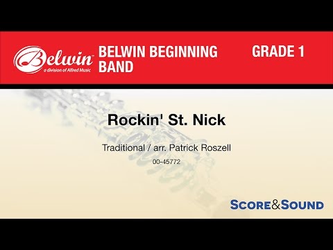 Rockin' St. Nick, arr. Patrick Roszell – Score & Sound
