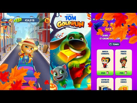 NEW UPDATE - Talking Tom Gold Run Halloween 2021