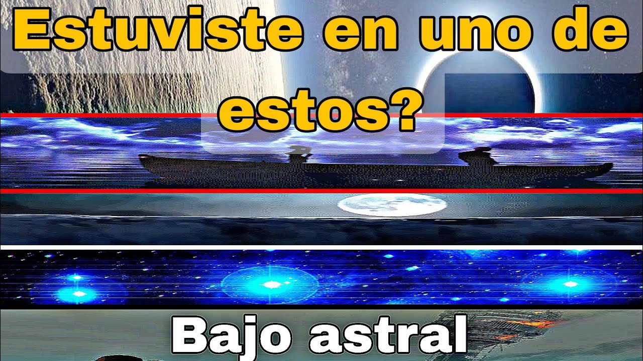 Los "7 planos ASTRALES" que visitamos cuando nos vamos a dormir 😴