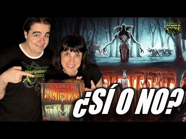 Vídeo relacionado con CMON | Stranger Things: Mundo del Revés | Juego de Mesa de Estrategia Cooperativo Basado en la Exitosa Serie de Netflix| A Partir de 12 Años | De 2 a 4 Jugadores | 60 Minutos por Partida | Español