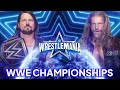 WWE Wrestlemania 38 Night 1 Card Predictions W Custom Graphics