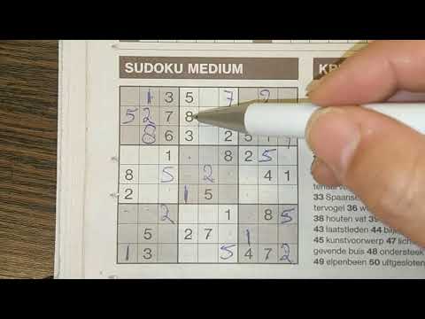 Can you solve this Medium Sudoku puzzle in 12 minutes? (with a Pdf file) 04-08-2019