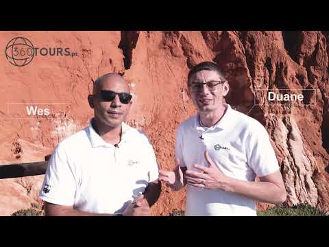 360Tours.pt on location at Praia da Falésia, Algarve - Portugal