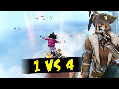 AJJUBHAI SOLO VS SQUAD🔥 OVERPOWER GAMEPLAY | GARENA FREE FIRE