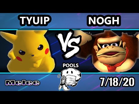 GOML 2020 SSBM - Tyuip (Pikachu) Vs. Nogh (Donkey Kong) Melee Pools