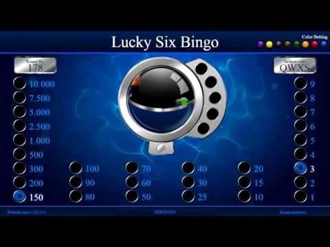 Lucky 6 Tv Bingo - Regular Game