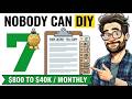 7 Licensed Trade Businesses That Earn $6,300+ a Month