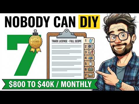 7 Licensed Trade Businesses That Earn $6,300+ a Month
