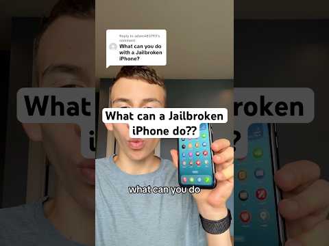 What can iPhone Jailbreak do?? #iphone #techfacts #techtok