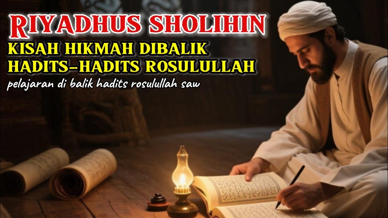 Dengar dan renungkan Kisah di balik hadits rosulullah Saw kitab riyadhus sholihin