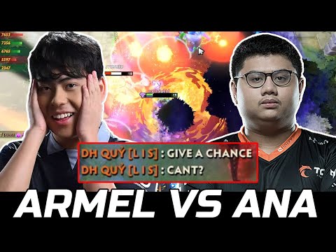 ARMEL VS ANA IN SEA PUBS - AGHANIMS CATACLYSM GODLIKE