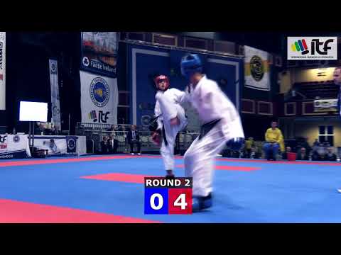 ITF WCH2017 IRELAND - Sparring Junior Male  -56kg