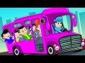 Pink Wheels On The Bus Cartoon Videos And Songs Kindergarten Nursery Rhymes By Kids Tv