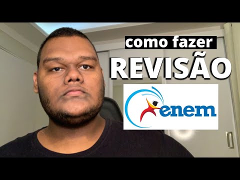 COMO FAZER REVISÕES PARA O ENEM // RETA FINAL ENEM 2021