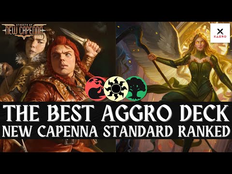 NAYA HUMANS | MTG Arena Aggro Deck List | New Capenna Standard Ranked Gameplay | Best of One Deck
