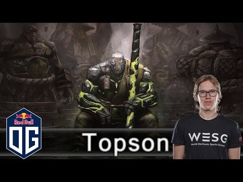 OG.Topson Earth Spirit Gameplay - Ranked Match - OG Dota 2.
