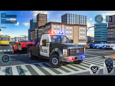 Police Tow Truck Driving Simulator Android Gameplay