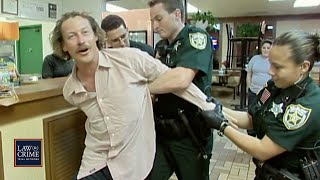 &#39;Out of Your Mind&#39;: Belligerent Drunk Arrested for Disturbing Fast Food Restaurant (COPS)