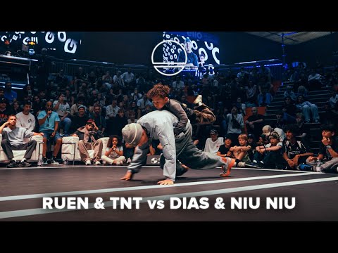 Ronnie Ruen & TNT vs Dias & Niu Niu | 2VS2 SEMI FINAL | Groove Session 2025