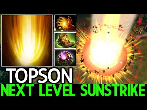 TOPSON [Invoker] Next Level Sunstrike Prediction Headshot Dota 2