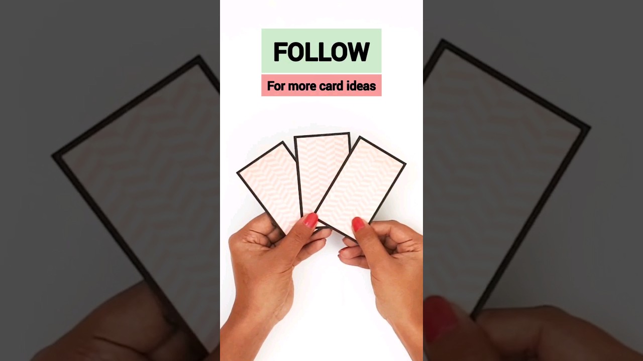 Try this yourself ❤ #srushtipatil #papercraft #scrapbook #cardideas #popupcard #gift #envelope #diy