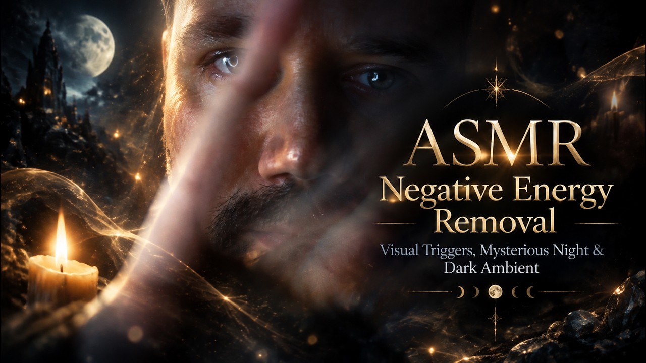 ASMR | Удаление негативной энергии | Visual Triggers • Mysterious Night Ambient #asmr #асмр