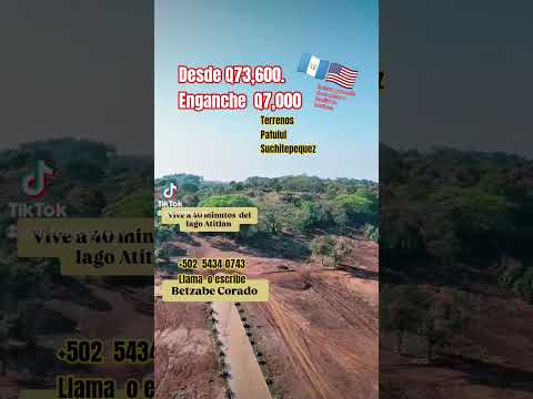 🌿¡Invierte hoy en tu futuro y el de tu familia! 🌿Terrenos Residenciales en Patulul Such🇬🇹🇺🇸