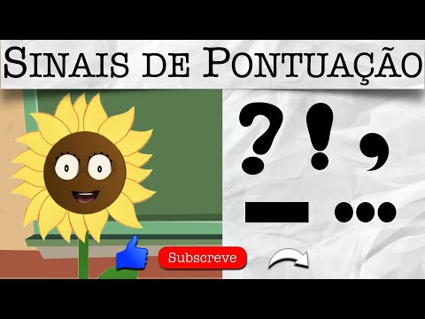 Vamos Aprender... Os Sinais de Pontuação (Aula Português de 1º Ciclo, em Português de Portugal)