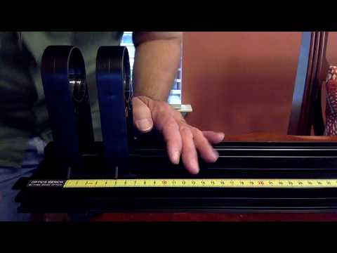 University Physics Lectures, Concave Mirror Focal Point Demonstration